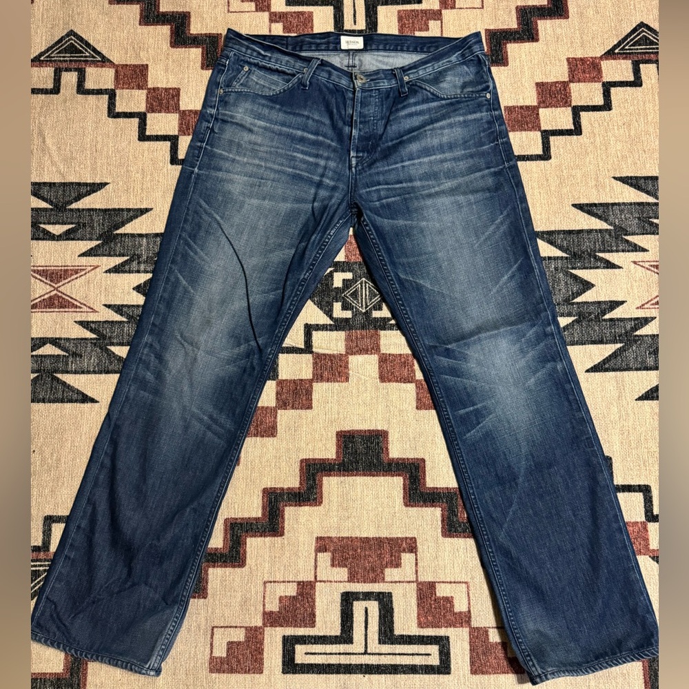 Hudson jeans. Medium/dark wash.